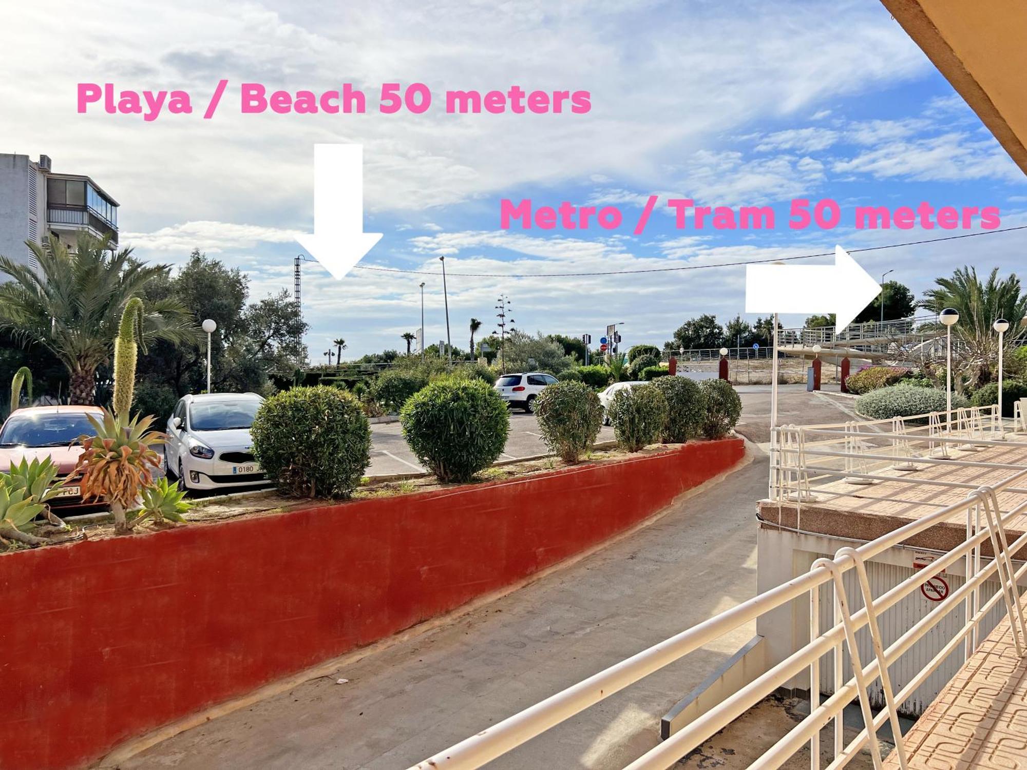 A 100 Metros De La Playa. Parking Gratuito Privado Διαμέρισμα Αλικάντε Εξωτερικό φωτογραφία